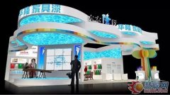 北京門展華隆涂料展位設(shè)計情況搶先看