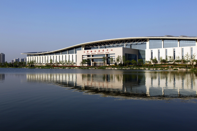 明天開展前摸底企業布展亮點 全方位探館天津展(圖1)