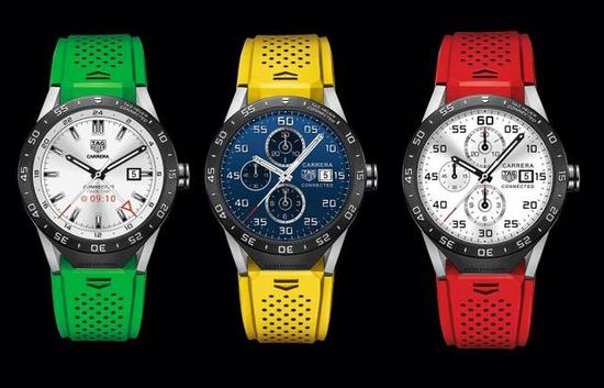 “智能”耀眼2016巴塞爾鐘表珠寶展(圖2) TAG Heuer 泰格豪雅Connected Watch智能手表