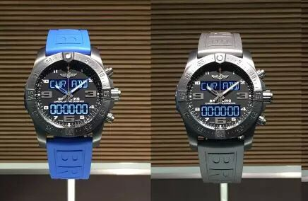 “智能”耀眼2016巴塞爾鐘表珠寶展(圖3) 百年靈智能手表 Exospace B55