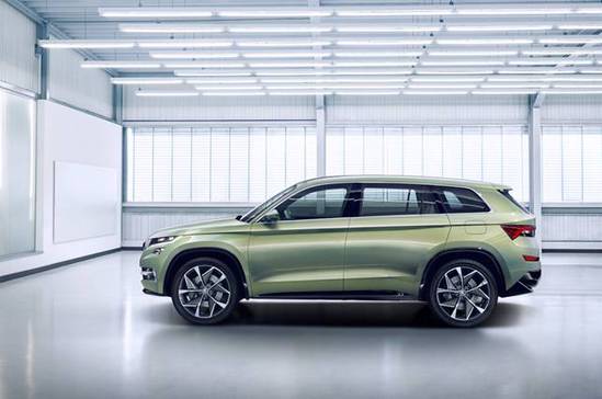 北京車展VisionS亞洲首秀 Yeti五兄弟亮相斯柯達(dá)展臺(tái)